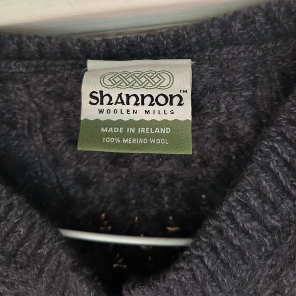 Shannon Woolen Mills Merino Wool  Cardigan Sweater Sz 2x - Picture 2 of 6